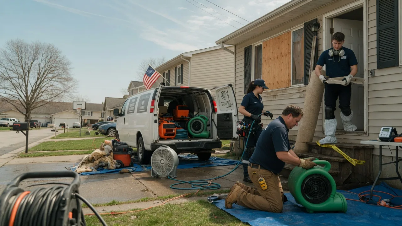 Water Damage Restoration in East Lansing, MI near me